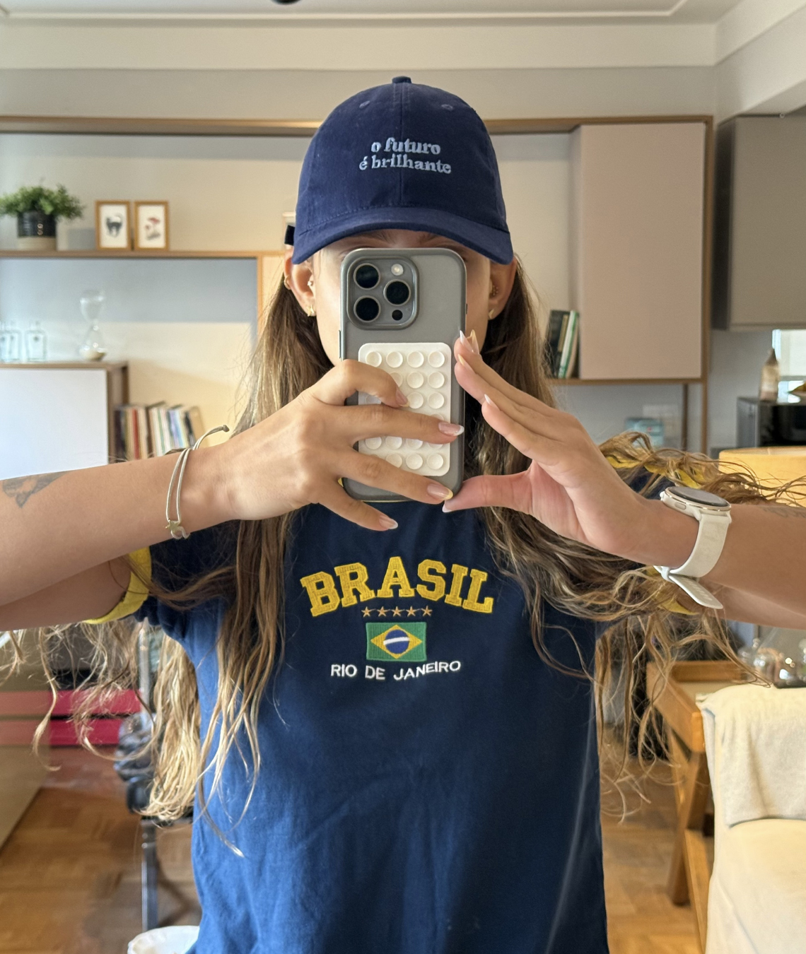 boné azul