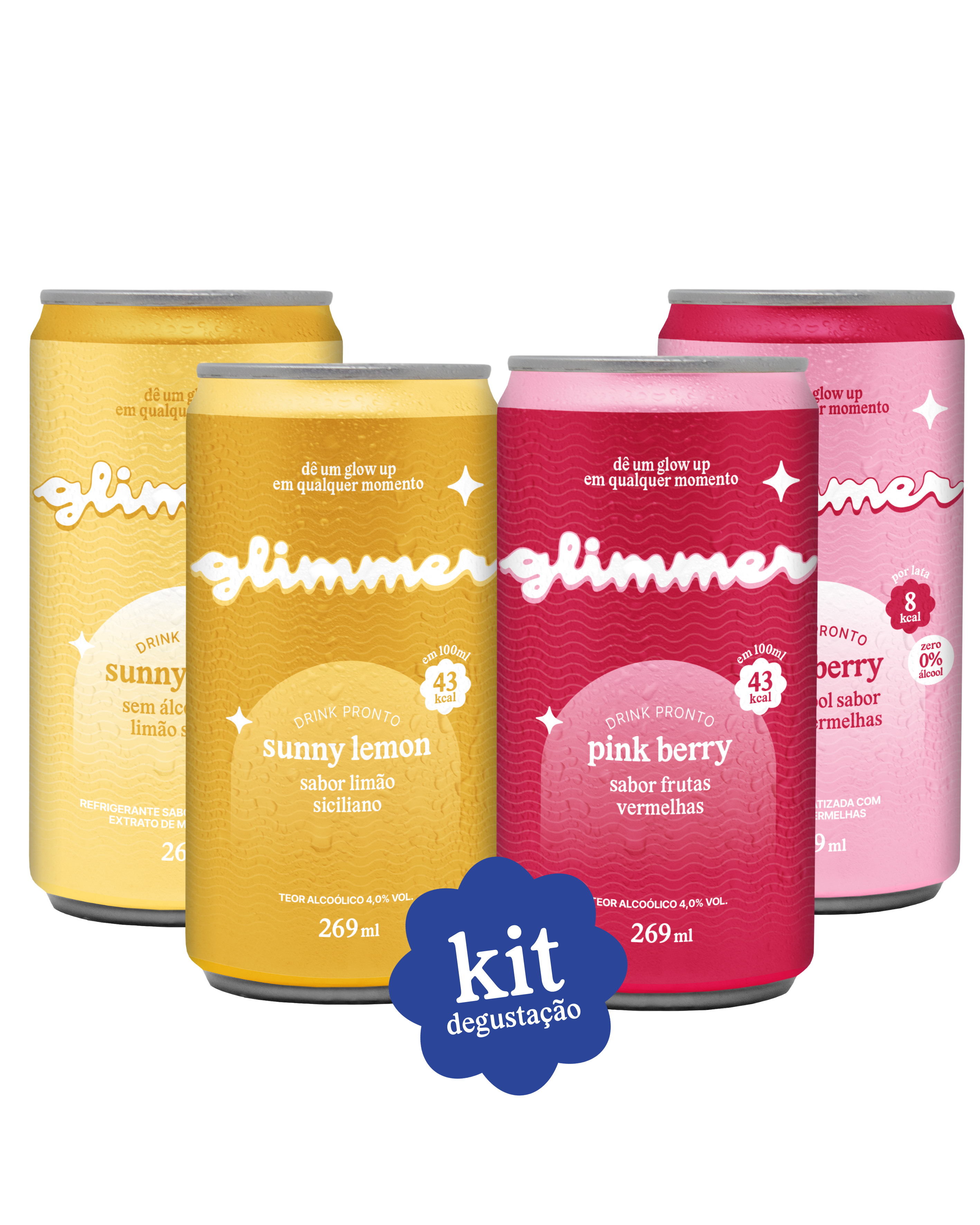 kit degustação - todos os sabores