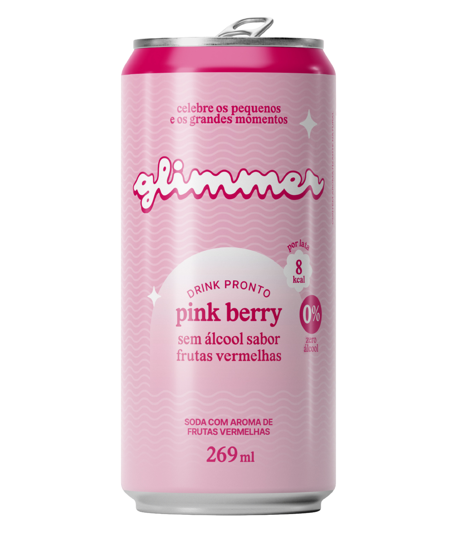 pink berry - sem álcool